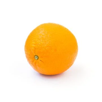Orange isolated on white background Stock Photos