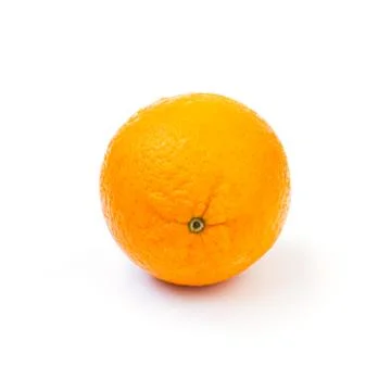 Orange isolated on white background Stock Photos