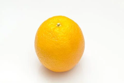 Orange isolated on white background Stock Photos