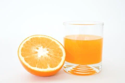 Orange isolated on a white background . 스톡 사진