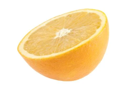Orange isolated on white background Stock Photos