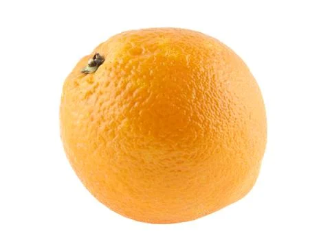 Orange isolated on white background Stock Photos