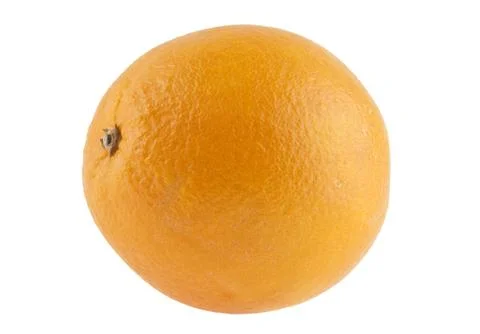 Orange isolated on white background Stock Photos