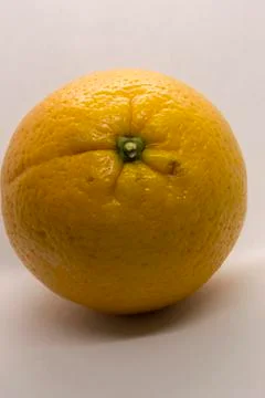 Orange isolated on a White background Foto stock