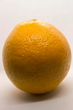 Orange isolated on a White background Stock Photos