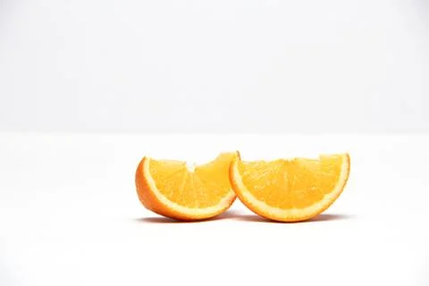 Orange isolated on white background Stock Photos