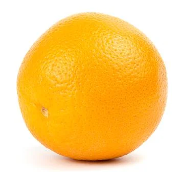 Orange isolated on a white background Stock Photos