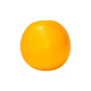 Orange isolated on white Stock Photos