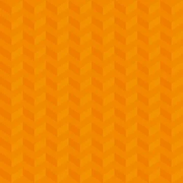 Orange Isometric Chevron Pattern. Neutral Seamless Herringbone Wallpaper Ba.. Stock Illustration