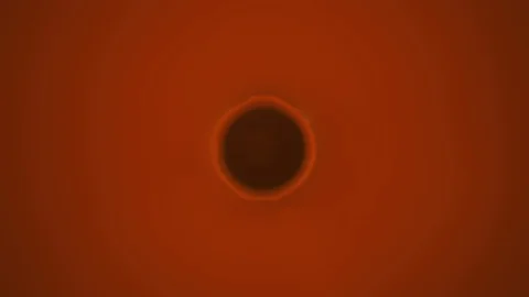 Orange juice dropping and splashing forming a beautiful crown splash (top view) Stock Footage 87570797