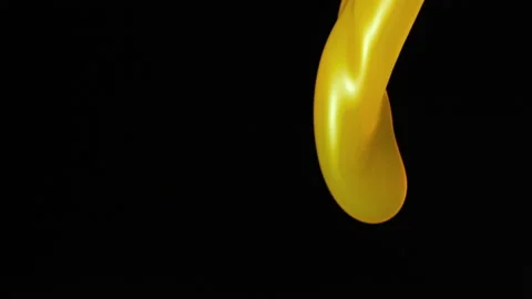 Orange juice falling over flat background Stock Footage 149132358