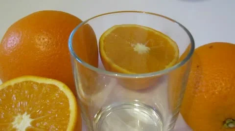 Orange juice Video stock 9908079