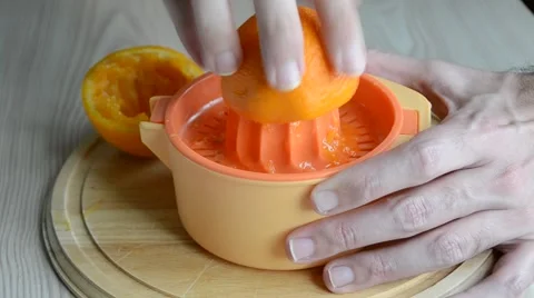 Orange juice 스톡 동영상 48140134