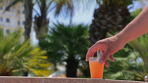 Orange juice. Stock Footage 49457420