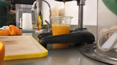 Orange juice. 스톡 동영상 91450307