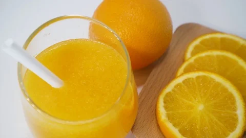 Orange juice Stock Footage 97301396