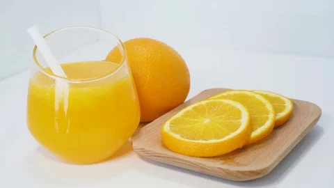 Orange juice 库存影片 97301428