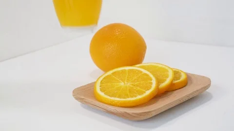 Orange juice Stock Footage 97301473