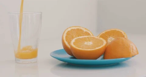 ORANGE JUICE Video stock 101030598
