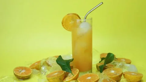 Orange Juice Stock Footage 157704161