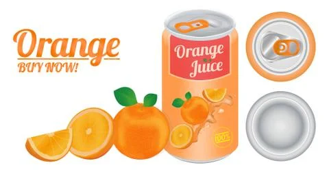 A Orange Juice Stock Illustration