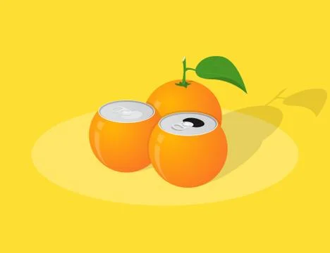 Orange juice Stock Illustration