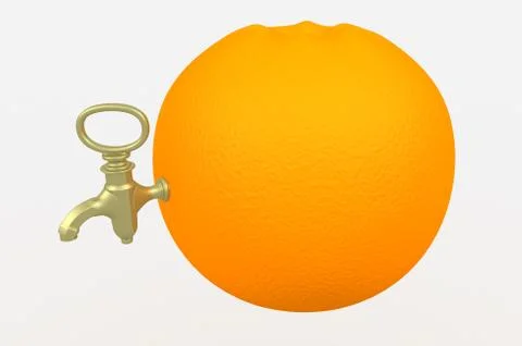 Orange juice Stock Illustration