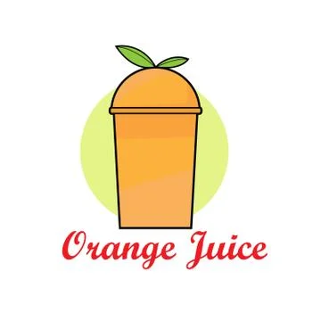 Orange juice 스톡 일러스트