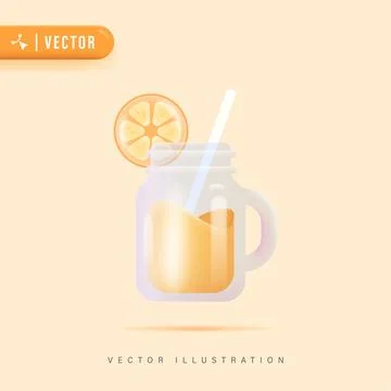 Orange Juice Stock Illustration