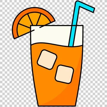 Orange juice Stock Illustration