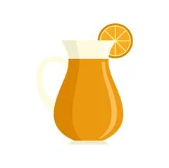 Juice jug icon in doodle design. Stock Vector by ©vectorspoint 266135914