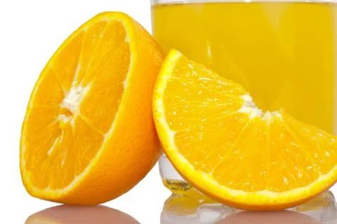Orange juice Stock Photos