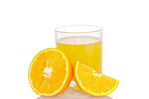 Orange juice Stock Photos