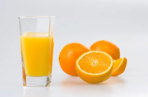 Orange juice Stock Photos