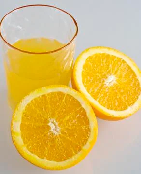 Orange juice Stock Photos
