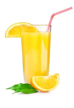 Orange juice Stock Photos