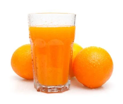 Orange juice Stock Photos