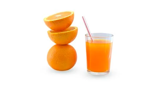 Orange juice Stock Photos