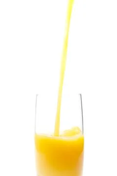 Orange juice Stock Photos