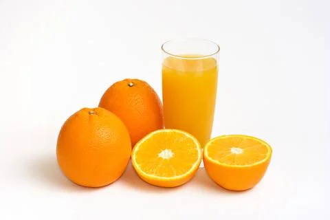 Orange juice Stock Photos