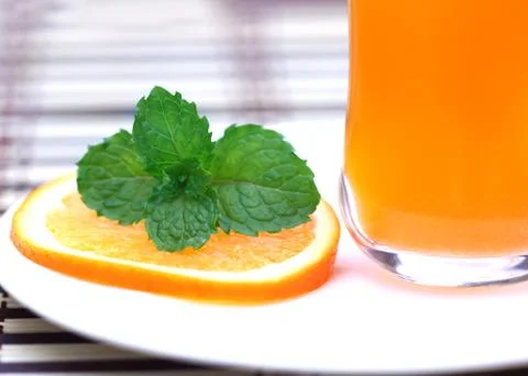 Orange juice Stock Photos