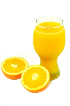 Orange juice Stock Photos
