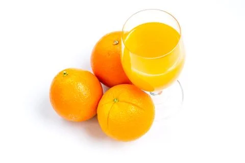 Orange juice Stock Photos