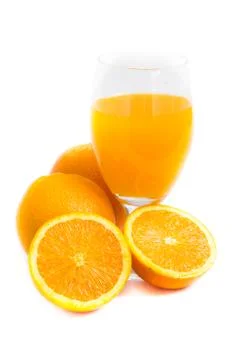 Orange juice Stock Photos