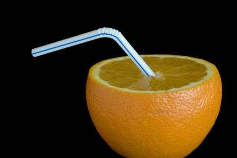 Orange juice Stock Photos