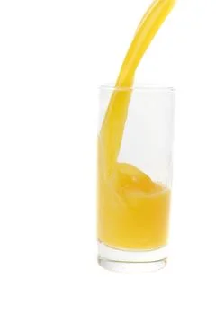Orange juice Stock Photos