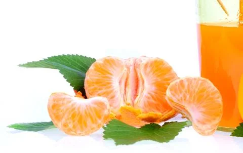 Orange juice Stock Photos