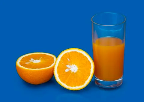 Orange juice Stock Photos