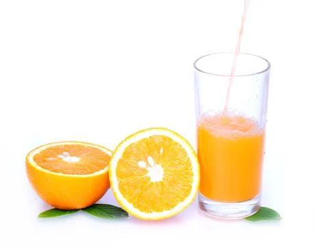 Orange juice Stock Photos