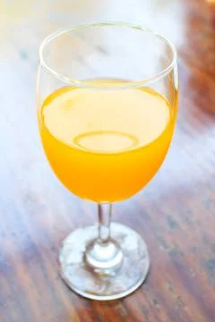 Orange juice Stock Photos